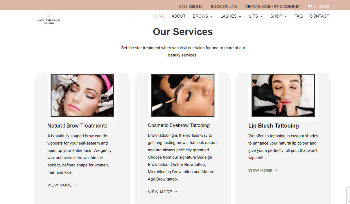 Lash and Brow Exclusive